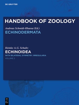 cover image of Echinoidea